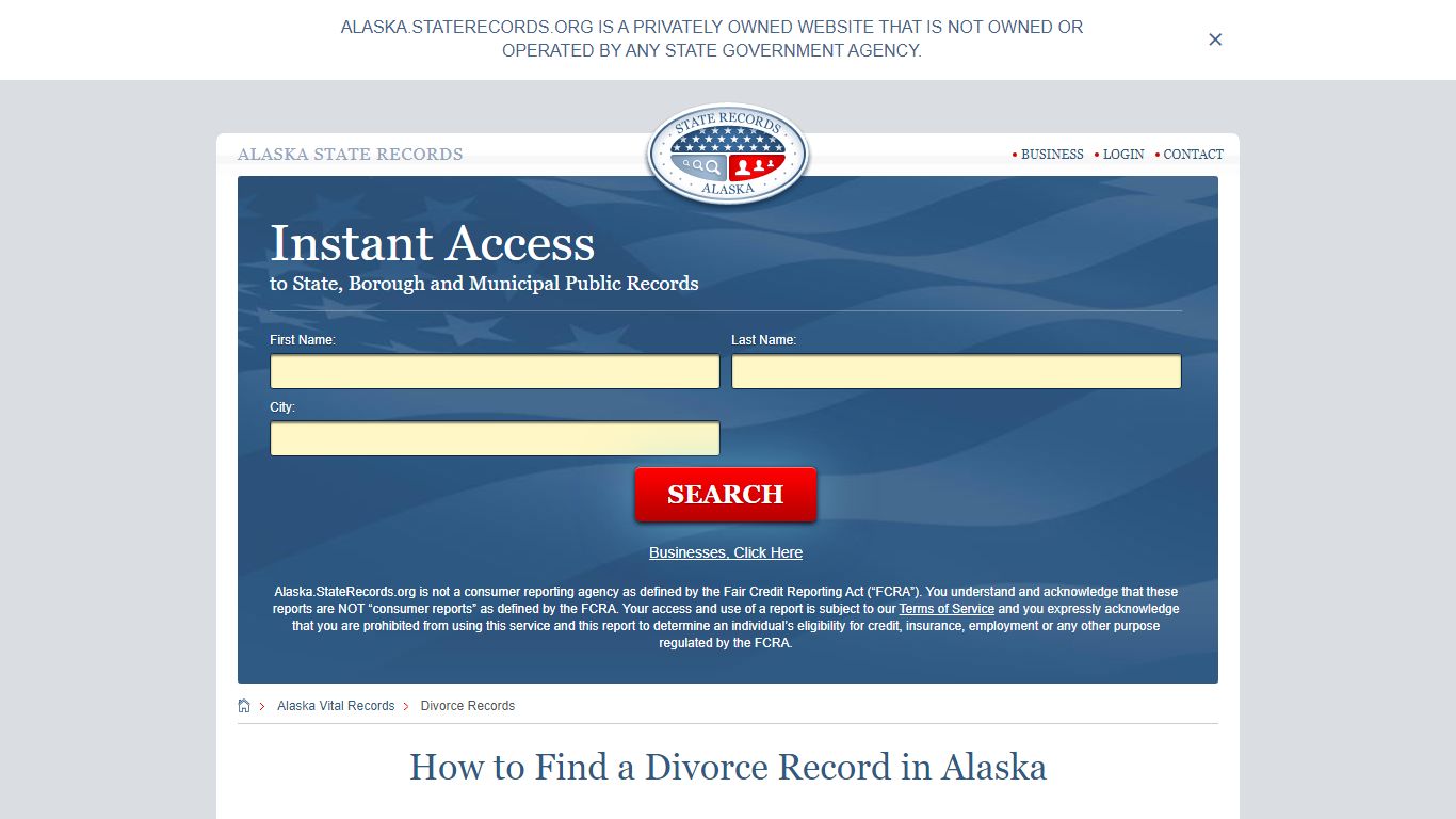 How to Find a Divorce Record in Alaska - Alaska State Records